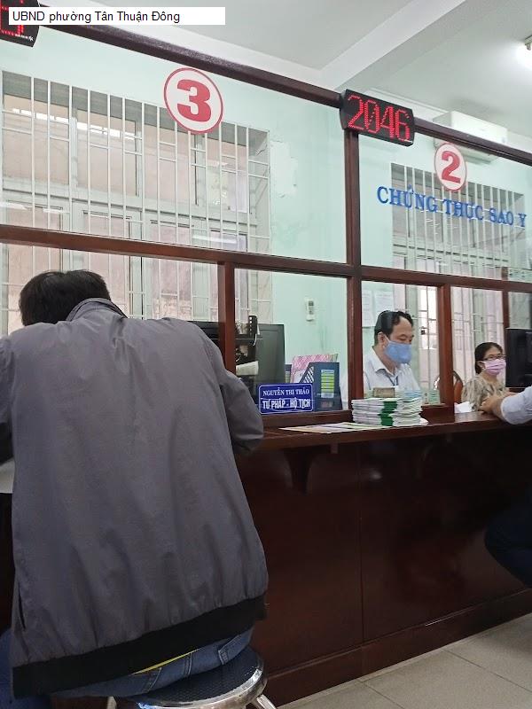 UBND phường Tân Thuận Đông