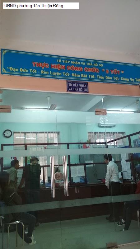 UBND phường Tân Thuận Đông