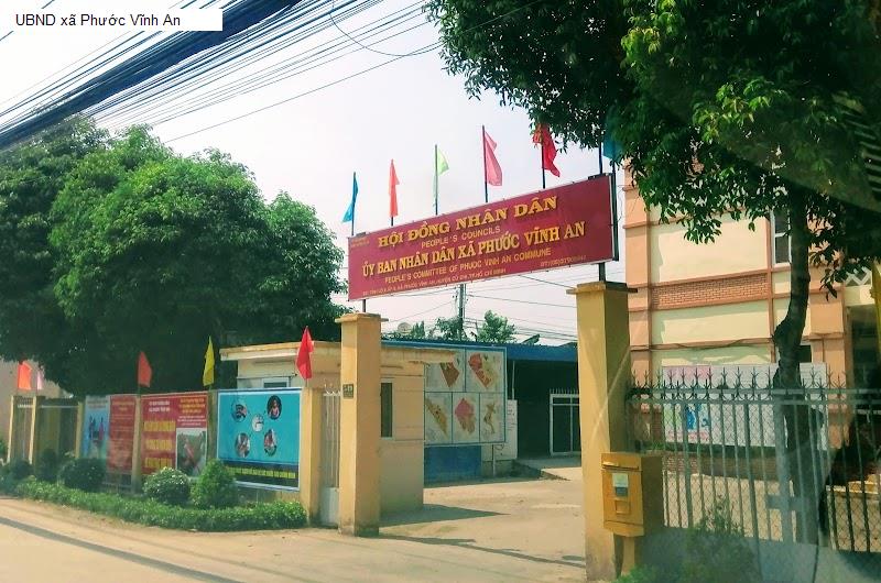 UBND xã Phước Vĩnh An