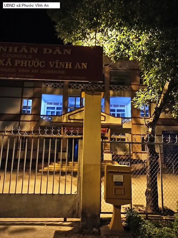 UBND xã Phước Vĩnh An