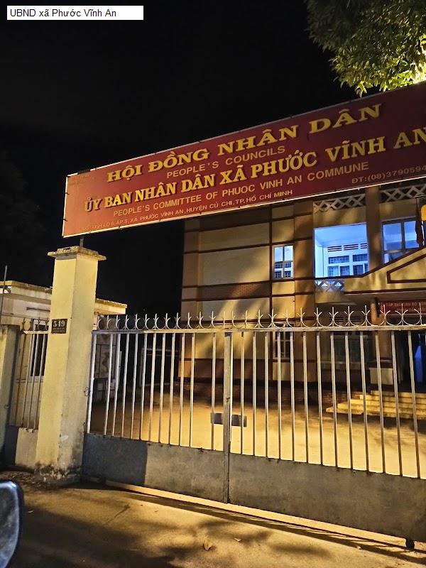UBND xã Phước Vĩnh An