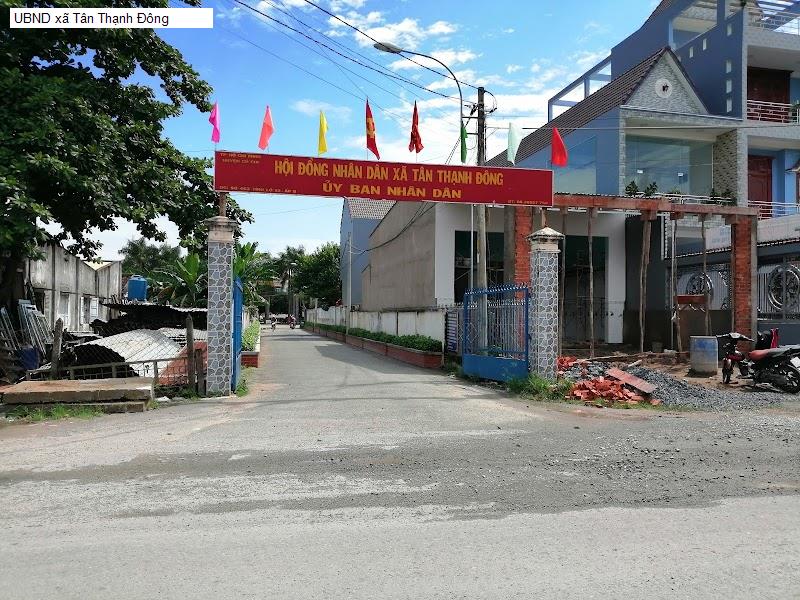 UBND xã Tân Thạnh Đông
