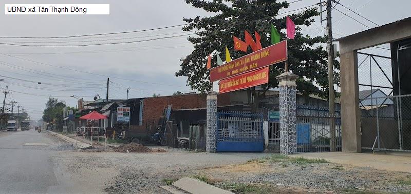 UBND xã Tân Thạnh Đông