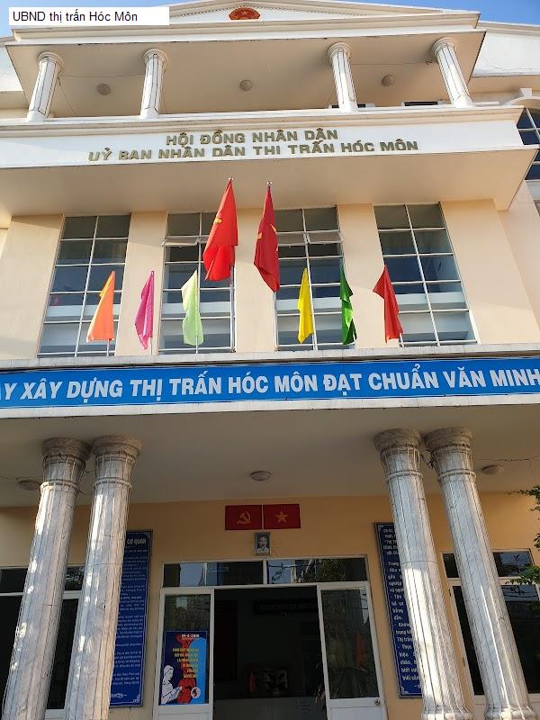 UBND thị trấn Hóc Môn