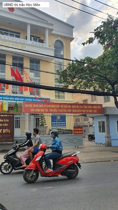 UBND thị trấn Hóc Môn