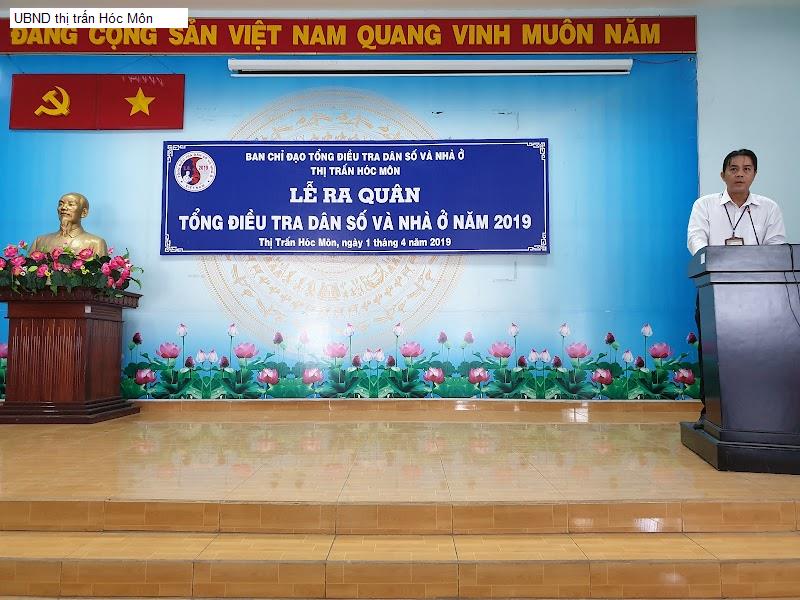 UBND thị trấn Hóc Môn
