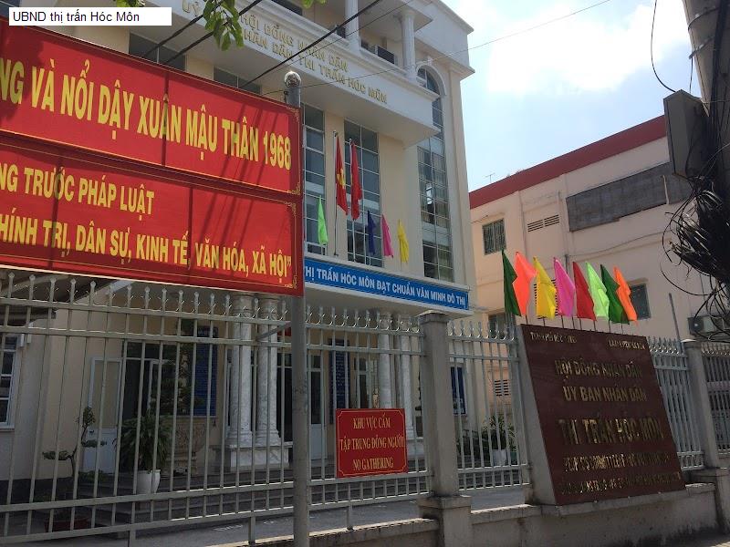 UBND thị trấn Hóc Môn