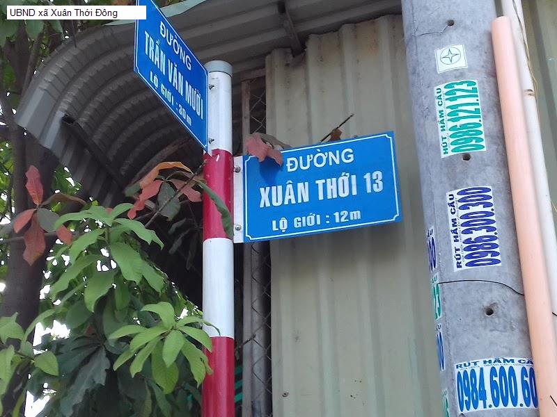 UBND xã Xuân Thới Đông