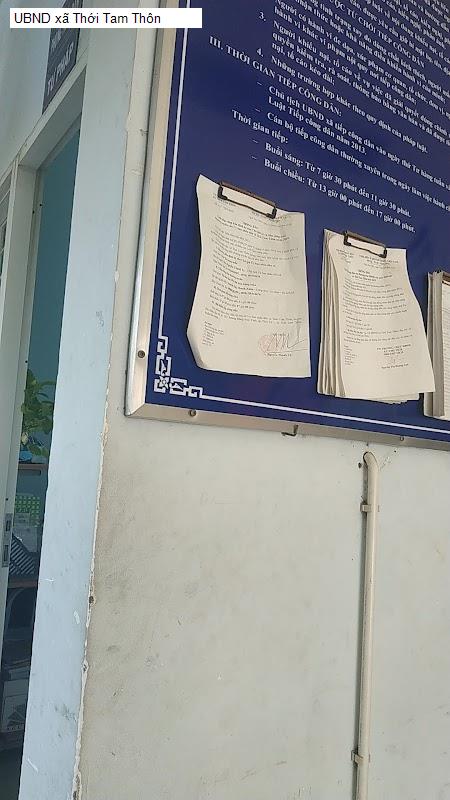 UBND xã Thới Tam Thôn