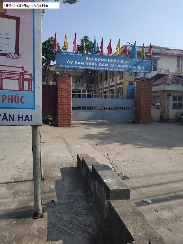 UBND xã Phạm Văn Hai