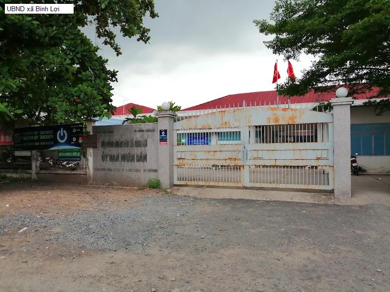 UBND xã Bình Lợi