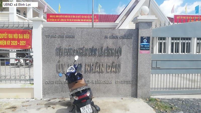 UBND xã Bình Lợi