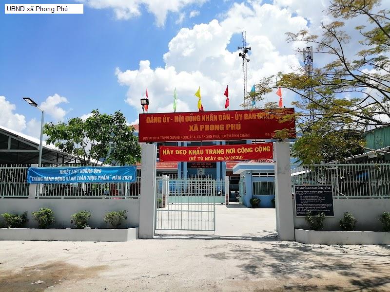 UBND xã Phong Phú