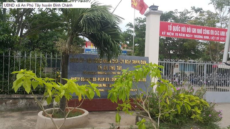 UBND xã An Phú Tây huyện Bình Chánh
