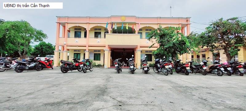 UBND thị trấn Cần Thạnh