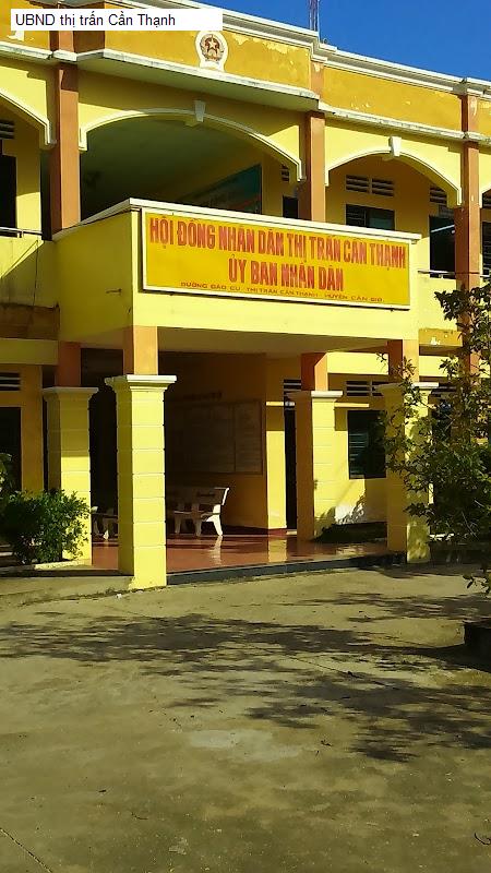 UBND thị trấn Cần Thạnh