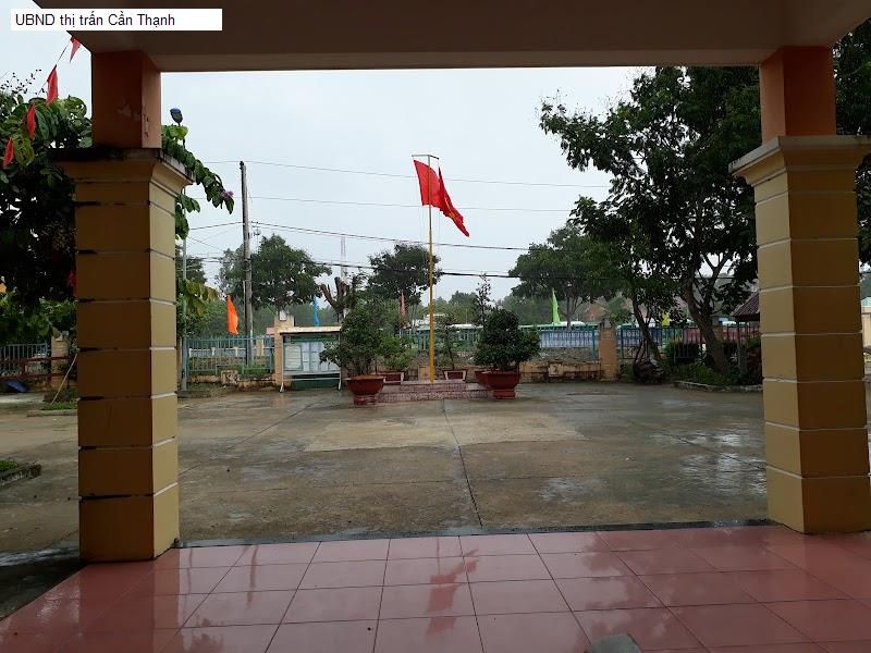 UBND thị trấn Cần Thạnh