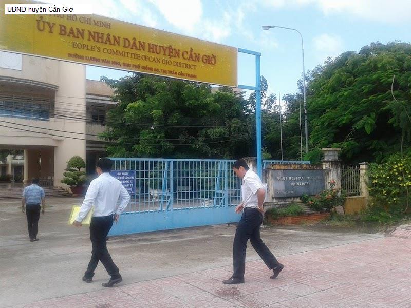 UBND huyện Cần Giờ