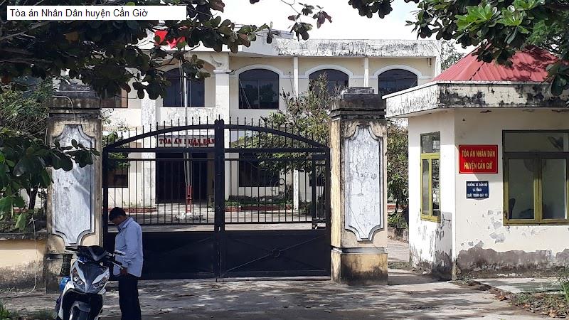 Tòa án Nhân Dân huyện Cần Giờ