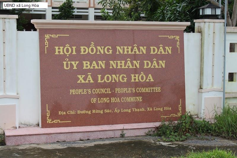 UBND xã Long Hòa