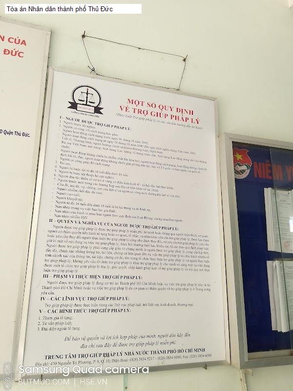 Tòa án Nhân dân thành phố Thủ Đức