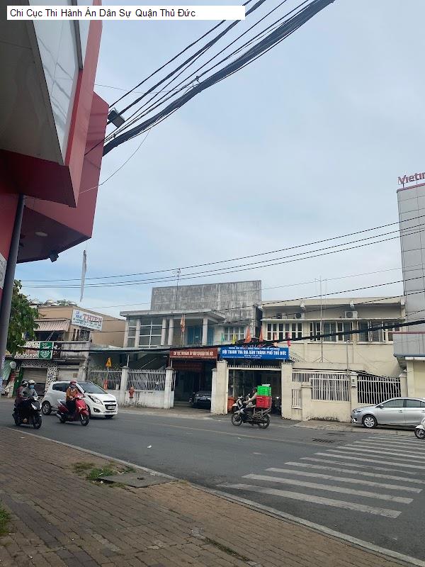 Chi Cục Thi Hành Án Dân Sự Quận Thủ Đức