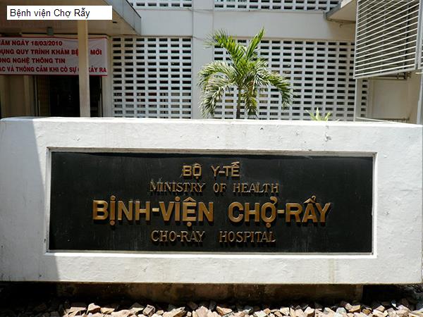 Bệnh viện Chợ Rẫy
