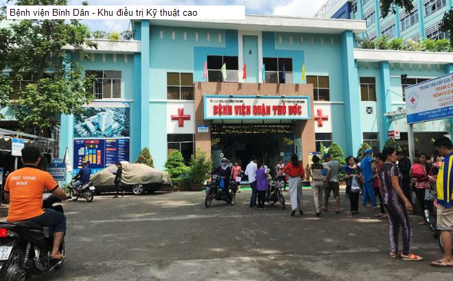 Bệnh viện Bình Dân - Khu điều trị Kỹ thuật cao