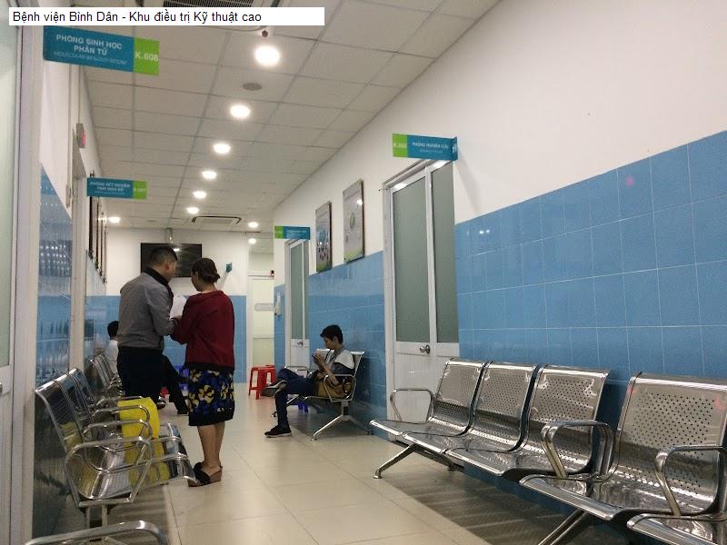 Bệnh viện Bình Dân - Khu điều trị Kỹ thuật cao