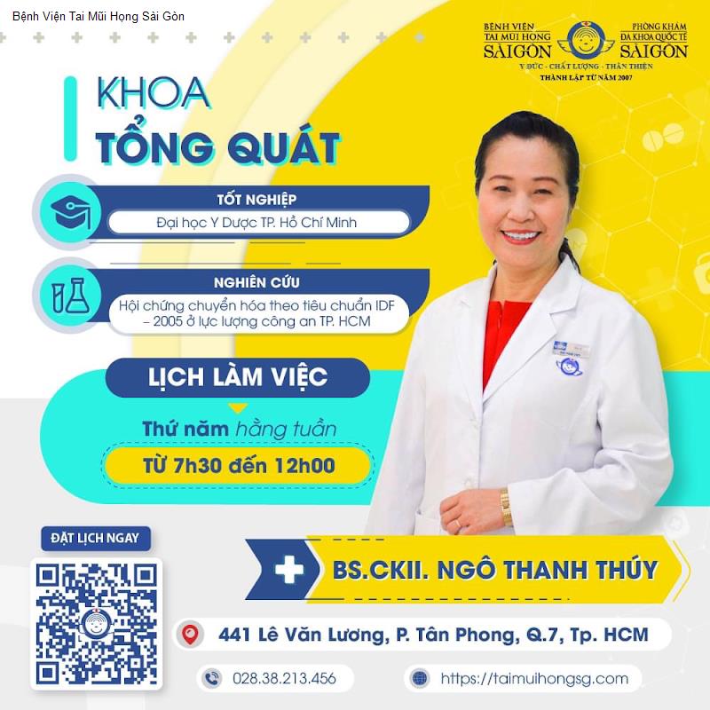 Bệnh Viện Tai Mũi Họng Sài Gòn
