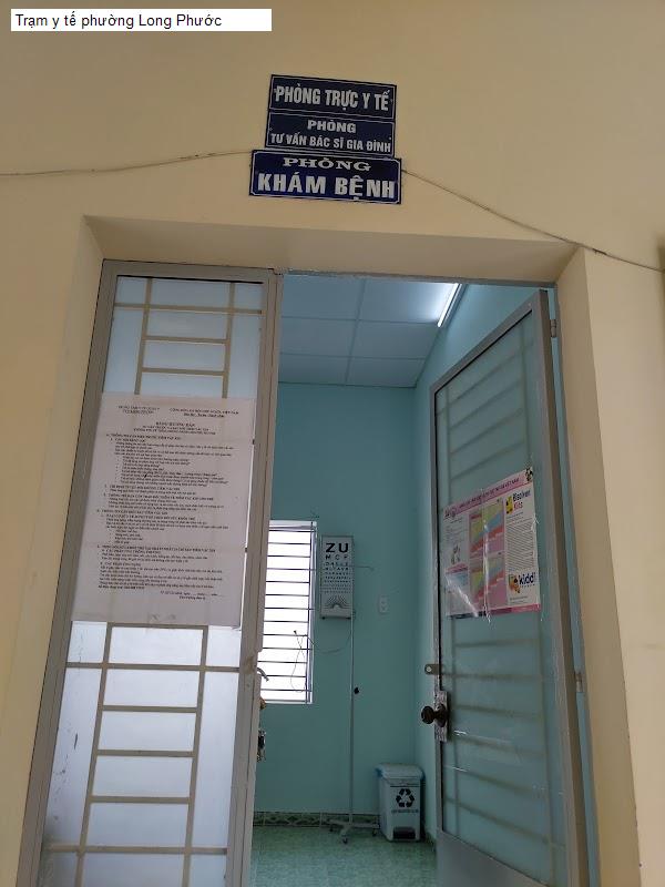 Trạm y tế phường Long Phước