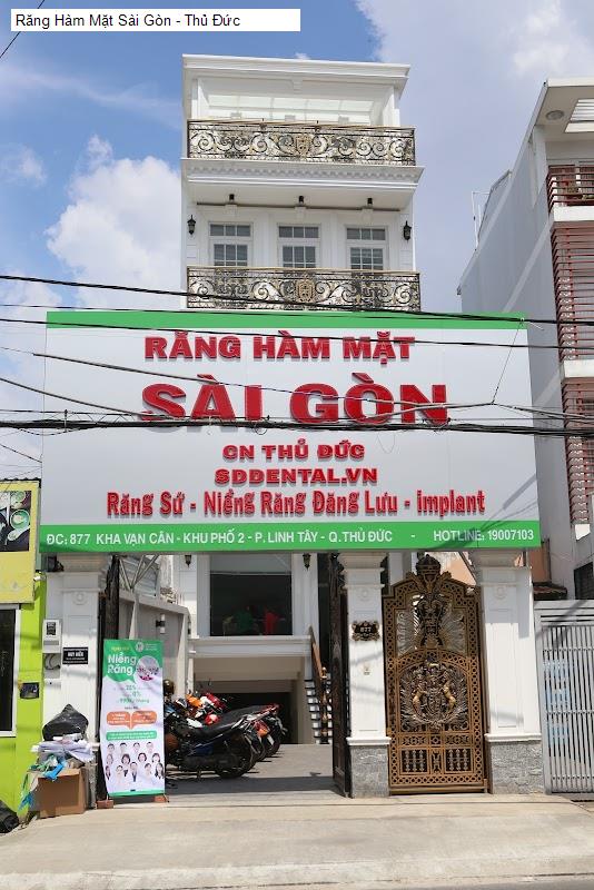 Răng Hàm Mặt Sài Gòn - Thủ Đức