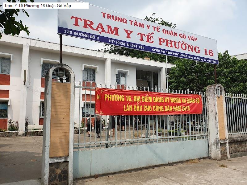 Trạm Y Tế Phường 16 Quận Gò Vấp