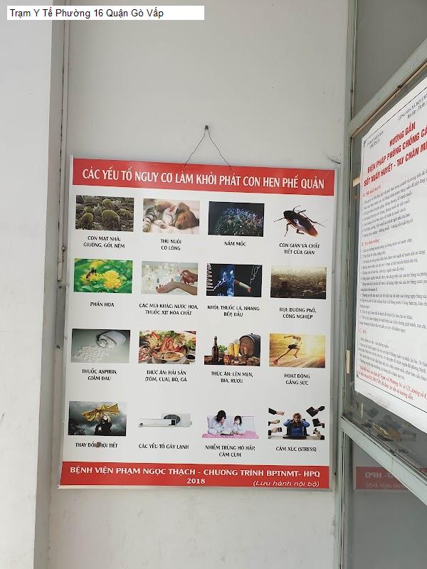 Trạm Y Tế Phường 16 Quận Gò Vấp