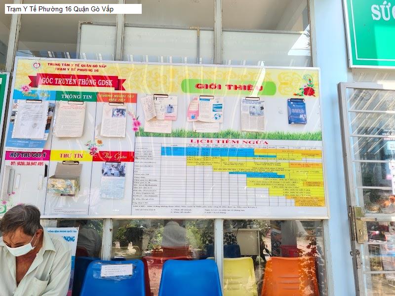 Trạm Y Tế Phường 16 Quận Gò Vấp
