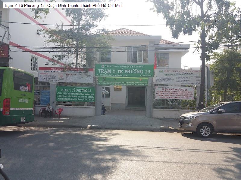 Trạm Y Tế Phường 13. Quận Bình Thạnh. Thành Phố Hồ Chí Minh