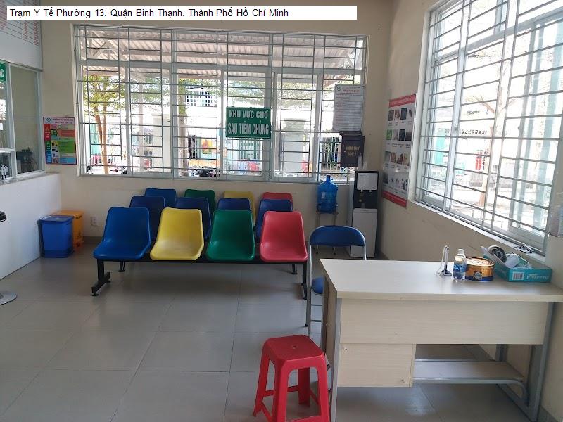 Trạm Y Tế Phường 13. Quận Bình Thạnh. Thành Phố Hồ Chí Minh