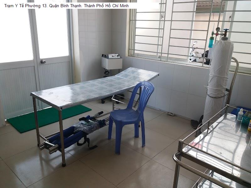 Trạm Y Tế Phường 13. Quận Bình Thạnh. Thành Phố Hồ Chí Minh