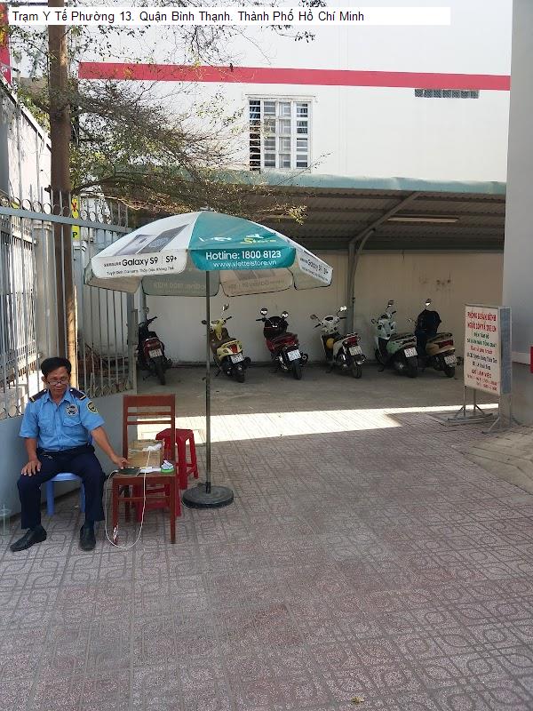 Trạm Y Tế Phường 13. Quận Bình Thạnh. Thành Phố Hồ Chí Minh