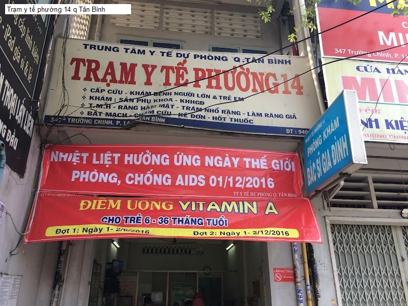 Trạm y tế phường 14 q Tân Bình