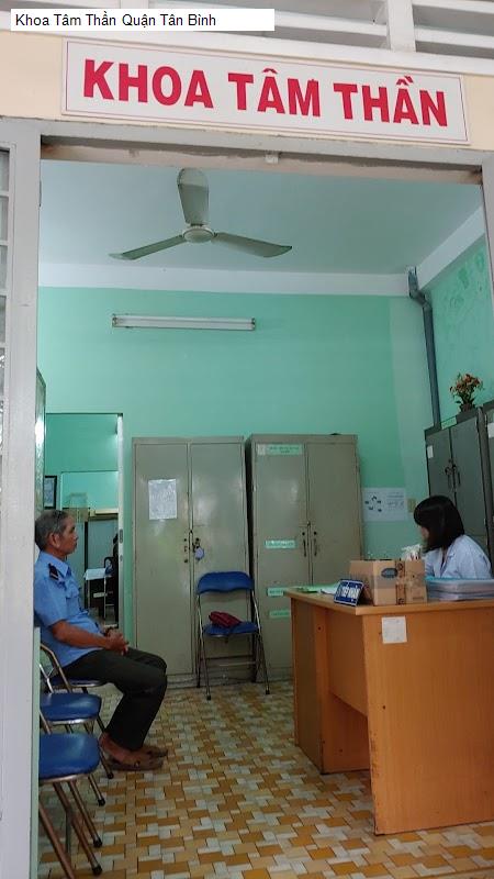 Khoa Tâm Thần Quận Tân Bình