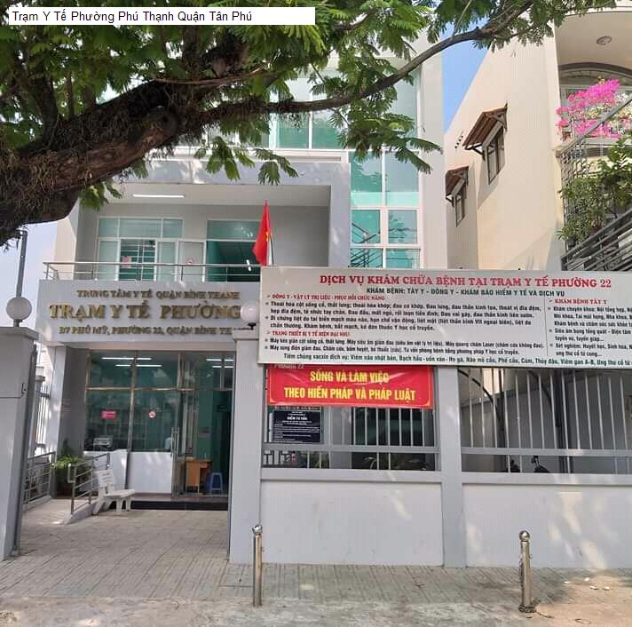 Trạm Y Tế Phường Phú Thạnh Quận Tân Phú