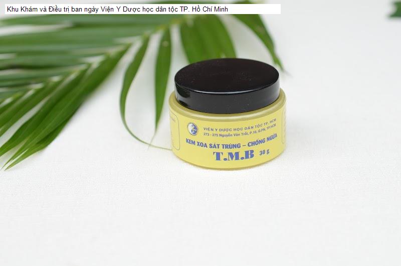 Khu Khám và Điều trị ban ngày Viện Y Dược học dân tộc TP. Hồ Chí Minh