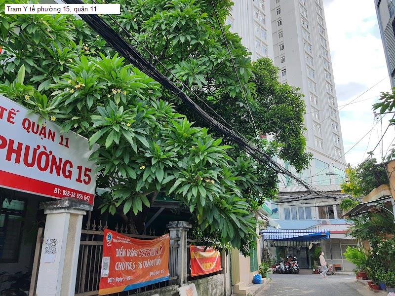 Trạm Y tế phường 15, quận 11