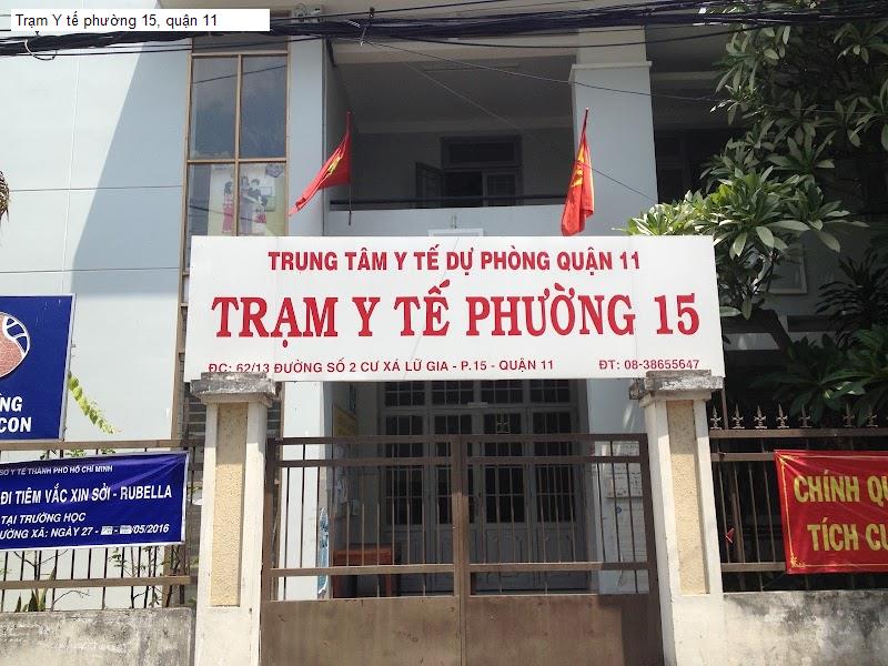 Trạm Y tế phường 15, quận 11