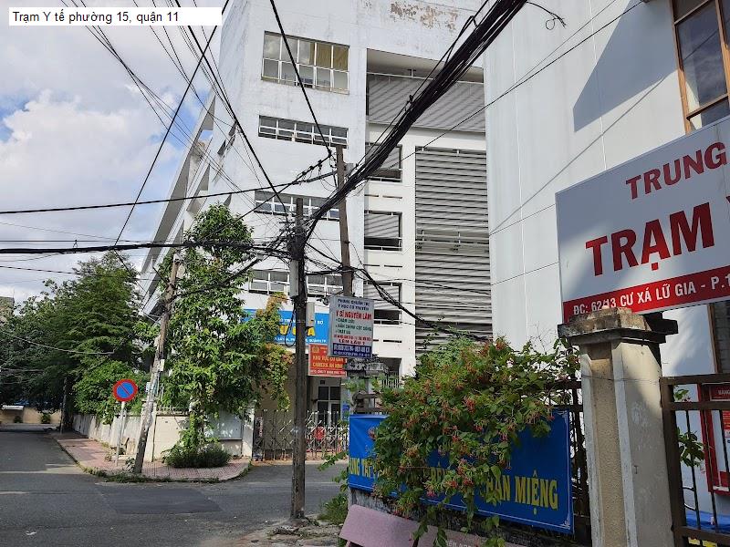 Trạm Y tế phường 15, quận 11