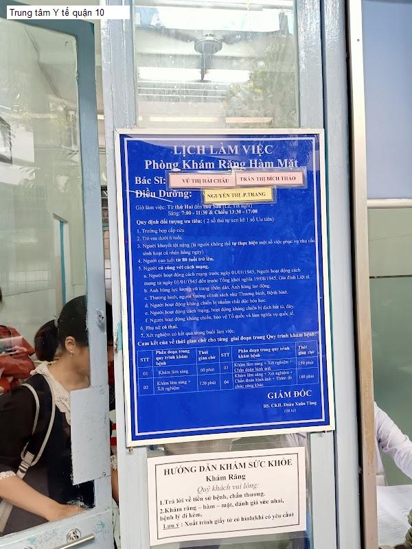 Trung tâm Y tế quận 10