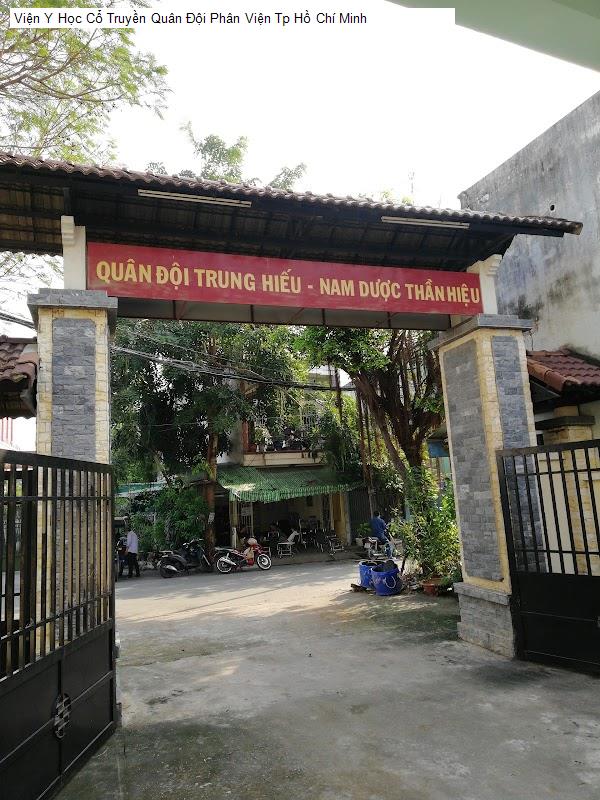 Viện Y Học Cổ Truyền Quân Đội Phân Viện Tp Hồ Chí Minh