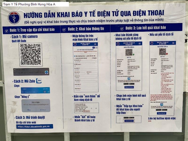 Trạm Y Tế Phường Bình Hưng Hòa A
