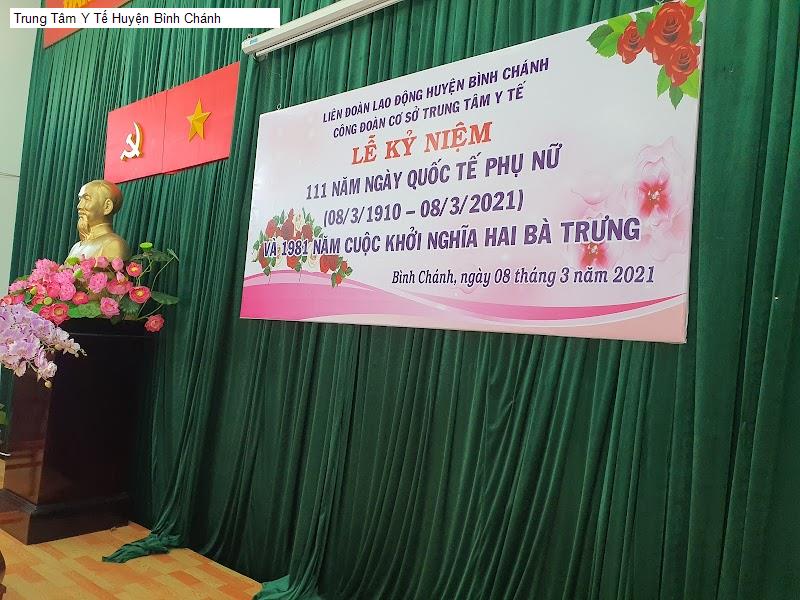 Trung Tâm Y Tế Huyện Bình Chánh